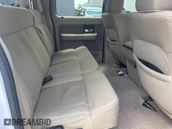 2008 Ford F-150 XLT with VIN 1FTPW12568FB43720, listed as a Copart auction lot 62142215 with 1,873,193 mi miles and Clean title. Bid and sale history available at DreamBid. Image 6.