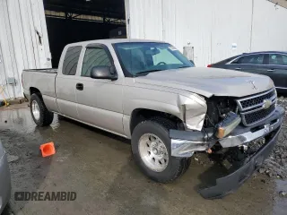 2006 Chevrolet Silverado 1500 Work Truck with VIN 1GCEC19X06Z285743, listed as a Copart auction lot 85202824 with 189,657 mi miles and Salvage Title. Bid and sale history available at carsss.com. Image 4.