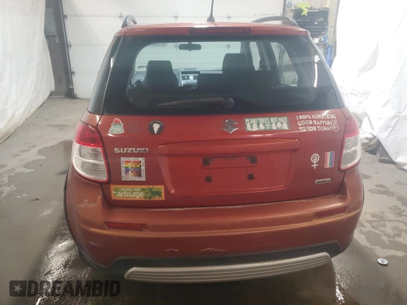 2007 Suzuki SX4 with VIN JS2YB413075112166, listed as a Copart auction lot 47246765 with 179,078 mi miles and Salvage Title. Bid and sale history available at carsss.com. Image 6.