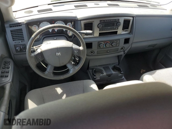 2007 Dodge Ram 2500 SLT with VIN 3D7KR28A57G817628, listed as a Copart auction lot 74386664 with 139,940 mi miles and Salvage Title. Bid and sale history available at carsss.com. Image 8.