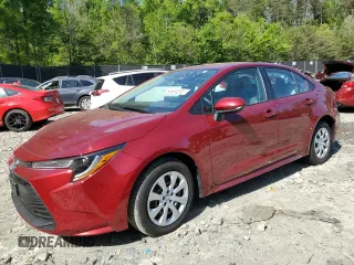 2024 Toyota Corolla LE with VIN 5YFB4MDE4RP207567, listed as a Copart auction lot 54634555 with 3,655 mi miles and Salvage title. Bid and sale history available at DreamBid. Image 1.