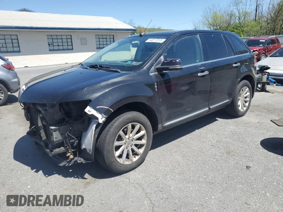 2012 Lincoln MKX with VIN 2LMDJ8JK1CBL13753, listed as a Copart auction lot 54817915 with 135,571 mi miles and Salvage Title. Bid and sale history available at DreamBid. Image 1.