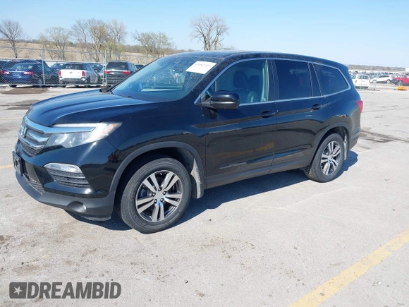2017 Honda Pilot EX-L with VIN 5FNYF6H54HB024349, listed as a IAAI auction lot 42082517 with 108,000 mi miles and . Bid and sale history available at DreamBid. Image 2.