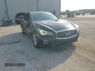 2014 Infiniti Q50 Hybrid Premium z VIN JN1AV7AP7EM690200, wystawiony jako Copart lot #57502835 z przebiegiem 144 447 mil mil oraz Nie do naprawy. Historia ofert i sprzedaży dostępna na DreamBid. Obrazek 13.