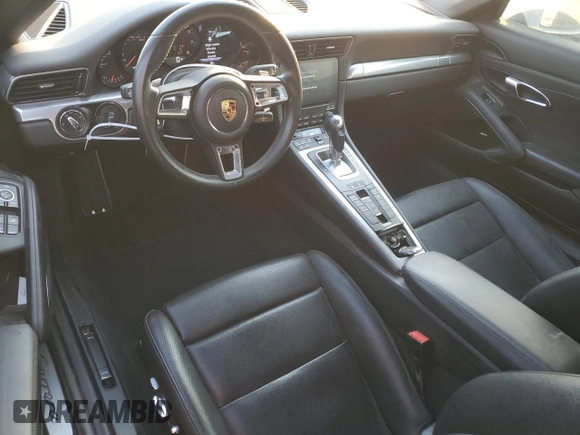 2018 Porsche 911 Carrera with VIN WP0CA2A90JS138436, listed as a Copart auction lot 87314794 with 43,945 mi miles and Salvage Title. Bid and sale history available at carsss.com. Image 8.
