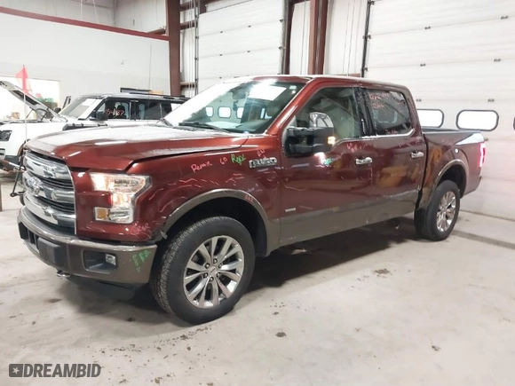 2017 Ford F-150 XL with VIN 1FTEW1EG9HFC02201, listed as a IAAI auction lot 41565349 with 63,009 mi miles. Bid and sale history available at carsss.com. Image 2.