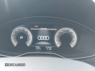 2024 Audi SQ5 Premium Plus with VIN WA1B4AFY4R2145828, listed as a IAAI auction lot 41404705 with 7,426 mi miles and . Bid and sale history available at DreamBid. Image 7.