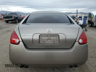 2006 Nissan Maxima 3.5 SL with VIN 1N4BA41E96C800624, listed as a Copart auction lot 48940255 with 0 mi miles and Salvage Title. Bid and sale history available at carsss.com. Image 6.
