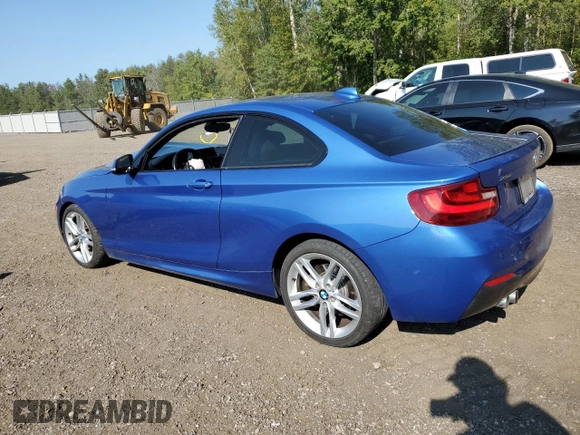 2017 BMW 2 Series 230i xDrive with VIN WBA2H9C53HV641944, listed as a Copart auction lot 70191654 with 107,225 mi miles and Clean Title. Bid and sale history available at carsss.com. Image 2.