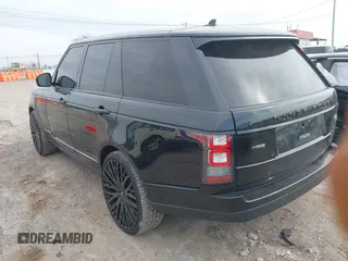 2015 Land Rover Range Rover HSE z VIN SALGS2VF1FA215223, wystawiony jako IAAI lot #41792448 z przebiegiem 77 365 mil mil oraz . Historia ofert i sprzedaży dostępna na DreamBid. Obrazek 3.