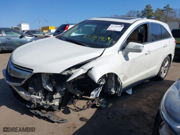 2015 Acura RDX with VIN 5J8TB4H39FL010970, listed as a IAAI auction lot 41784904 with 111,942 mi miles. Bid and sale history available at carsss.com. Image 2.