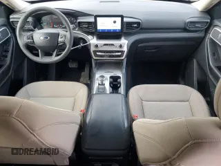 2022 Ford Explorer with VIN 1FMSK8BH7NGB79670, listed as a Copart auction lot 49423615 with 30,559 mi miles and Salvage title. Bid and sale history available at DreamBid. Image 8.
