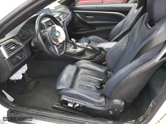 2018 BMW 4 Series 430i with VIN WBA4Z1C55JEC73475, listed as a Copart auction lot 87045074 with 69,457 mi miles and Salvage Title. Bid and sale history available at carsss.com. Image 7.