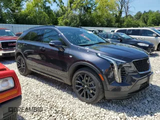 2023 Cadillac XT4 AWD Sport with VIN 1GYFZFR47PF110747, listed as a Copart auction lot 61573673 with 12,469 mi miles. Bid and sale history available at carsss.com. Image 4.