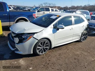 2019 Toyota Corolla Hatchback SE with VIN JTNK4RBE2K3006356, listed as a IAAI auction lot 41338894 with 70,055 mi miles. Bid and sale history available at carsss.com. Image 18.