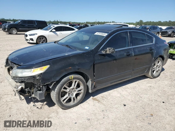 2010 Acura TL with VIN 19UUA8F20AA010188, listed as a Copart auction lot 52349605 with 31,041 mi miles and Salvage Title. Bid and sale history available at carsss.com. Image 1.