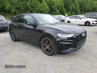 2020 Audi Q8 Prestige z VIN WA1FVAF14LD025847, wystawiony jako Copart lot #52890625 z przebiegiem 52 416 mil mil oraz Szkoda całkowita • Salvage title. Historia ofert i sprzedaży dostępna na DreamBid. Obrazek 4.