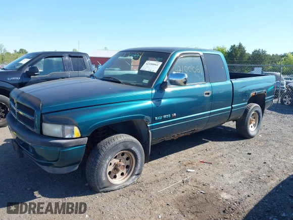 1997 Dodge 1500 with VIN 1B7HF13Z0VJ542945, listed as a IAAI auction lot 42100061 with 142,749 mi miles and . Bid and sale history available at DreamBid. Image 2.