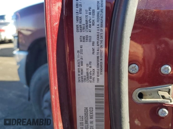 2021 Ram 3500 Tradesman with VIN 3C63RRGL9MG505034, listed as a Copart auction lot 42803745 with 269,009 mi miles and Salvage Title. Bid and sale history available at carsss.com. Image 14.