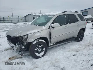 2007 Pontiac Torrent with VIN 2CKDL73F776054617, listed as a Copart auction lot 41476905 with 182,936 mi miles and Salvage Title. Bid and sale history available at carsss.com. Image 1.