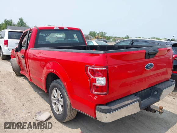 2018 Ford F-150 XL с VIN 1FTMF1CB5JKC73458, выставлен на аукционе IAAI как лот 42409236 с пробегом Не указан миль и . История ставок и продаж доступна на DreamBid. Изображение 3.