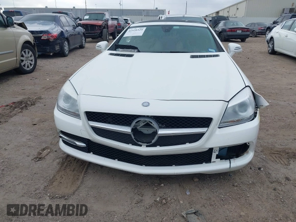 2014 Mercedes-Benz SLK 250 with VIN WDDPK4HA7EF081313, listed as a IAAI auction lot 41520329 with 53,031 mi miles and . Bid and sale history available at DreamBid. Image 12.