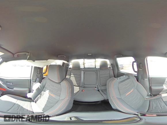 2023 Nissan Frontier Pro-4X with VIN 1N6ED1EK4PN672714, listed as a Copart auction lot 55557855 with 4,678 mi miles and Salvage title. Bid and sale history available at DreamBid. Image 14.