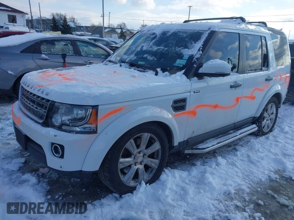 2015 Land Rover LR4 HSE with VIN SALAG2V65FA753110, listed as a IAAI auction lot 41549015 with 185,288 mi miles and . Bid and sale history available at DreamBid. Image 2.