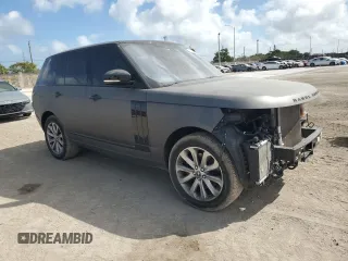 2017 Land Rover Range Rover with VIN SALGR2FV2HA363076, listed as a Copart auction lot 44430135 with 59,275 mi miles and Salvage title. Bid and sale history available at DreamBid. Image 4.