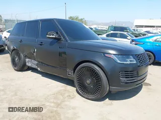 2019 Land Rover Range Rover HSE z VIN SALGS2SV9KA525951, wystawiony jako IAAI lot #42731699 z przebiegiem 72 387 mil mil oraz . Historia ofert i sprzedaży dostępna na DreamBid. Obrazek 1.