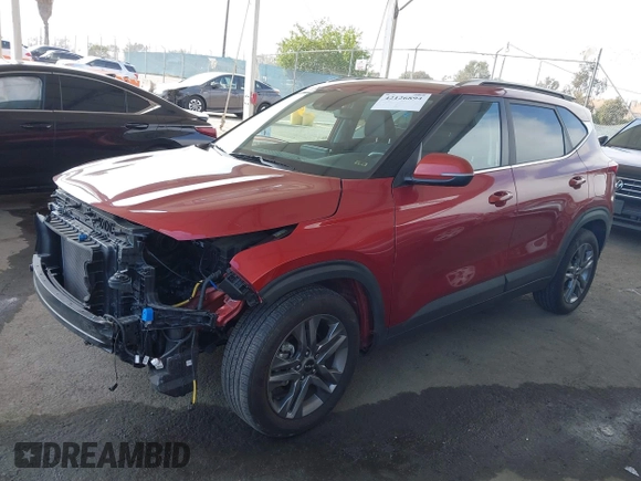 2023 Kia Seltos S with VIN KNDEU2AA3P7462065, listed as a IAAI auction lot 42126894 with 26,099 mi miles and . Bid and sale history available at DreamBid. Image 18.