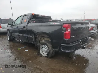 2024 Chevrolet Silverado 1500 Work Truck with VIN 1GCRDAEK0RZ198633, listed as a Copart auction lot 43549725 with Not Provided miles and Non Repairable. Bid and sale history available at DreamBid. Image 2.