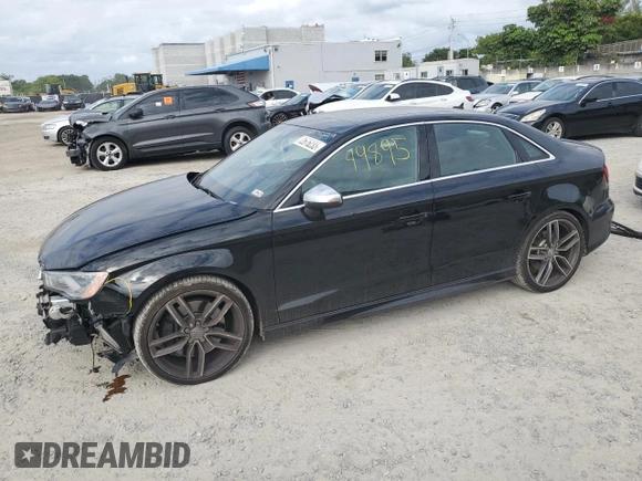 2015 Audi S3 2.0T Prestige with VIN WAUFFGFF3F1075529, listed as a Copart auction lot 72676233 with 49,895 mi miles. Bid and sale history available at carsss.com. Image 1.