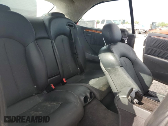 2005 Mercedes-Benz CLK 320 with VIN WDBTK65G65T052026, listed as a Copart auction lot 52526945 with 188,859 mi miles and Salvage Title. Bid and sale history available at DreamBid. Image 10.
