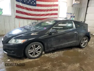 2013 Honda CR-Z EX with VIN JHMZF1C60DS002674, listed as a Copart auction lot 46168235 with 83,253 mi miles and Salvage Title. Bid and sale history available at carsss.com. Image 1.