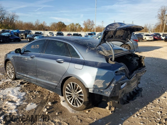 2018 Lincoln MKZ Hybrid Select with VIN 3LN6L5LU6JR601536, listed as a Copart auction lot 76550724 with 106,535 mi miles and Salvage title. Bid and sale history available at DreamBid. Image 2.
