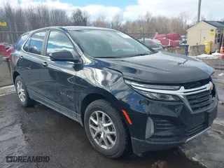 2023 Chevrolet Equinox LT with VIN 3GNAXUEG7PL101957, listed as a IAAI auction lot 41509657 with 31,877 mi miles. Bid and sale history available at carsss.com. Image 1.