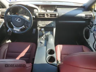 2015 Lexus IS 350 with VIN JTHCE1D21F5009056, listed as a Copart auction lot 80778364 with 81,496 mi miles and Salvage Title. Bid and sale history available at carsss.com. Image 8.