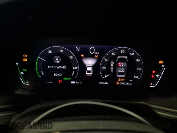 2025 Honda Accord Touring with VIN 1HGCY2F87SA040489, listed as a Copart auction lot 60786325 with 32 mi miles and Salvage title. Bid and sale history available at DreamBid. Image 9.