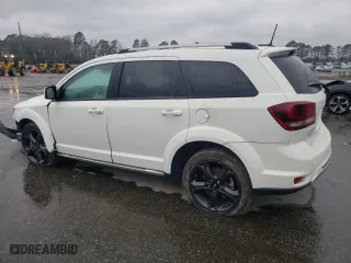 2020 Dodge Journey Crossroad with VIN 3C4PDCGB2LT259401, listed as a Copart auction lot 45880165 with 16,741 mi miles and Salvage Title. Bid and sale history available at carsss.com. Image 2.