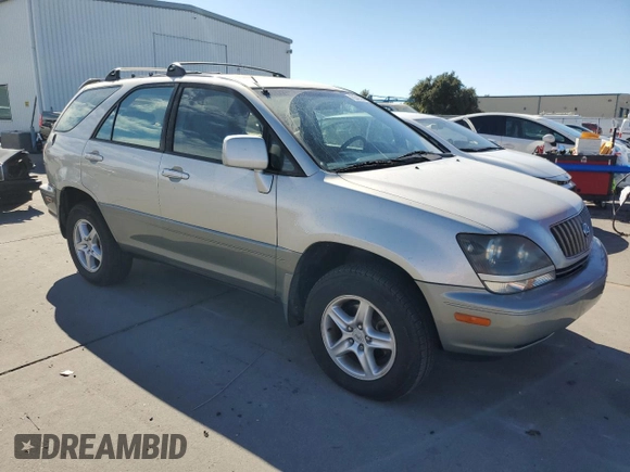 1999 Lexus RX 300 Luxury SUV with VIN JT6HF10U9X0051492, listed as a Copart auction lot 76343284 with 124,154 mi miles and Clean Title. Bid and sale history available at carsss.com. Image 4.