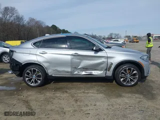 2019 BMW X6 xDrive35i with VIN 5UXKU2C52K0Z63984, listed as a IAAI auction lot 41612265 with 65,634 mi miles. Bid and sale history available at carsss.com. Image 14.
