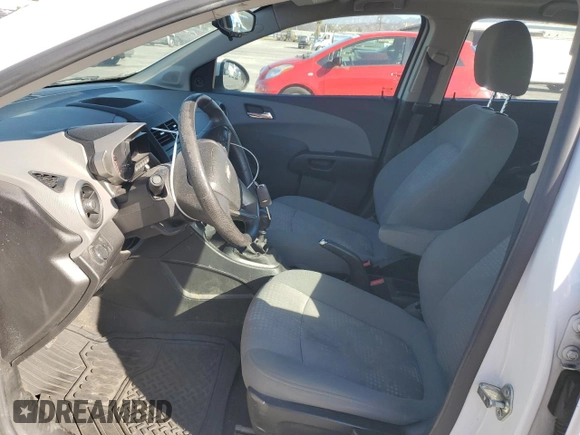 2014 Chevrolet Sonic LS with VIN 1G1JB6SHXE4192752, listed as a Copart auction lot 86846494 with 158,690 mi miles and Salvage title. Bid and sale history available at DreamBid. Image 7.