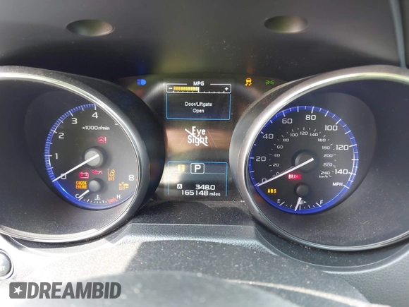 2019 Subaru Outback Premium with VIN 4S4BSAFC8K3329732, listed as a IAAI auction lot 42477353 with 165,148 mi miles and . Bid and sale history available at DreamBid. Image 7.
