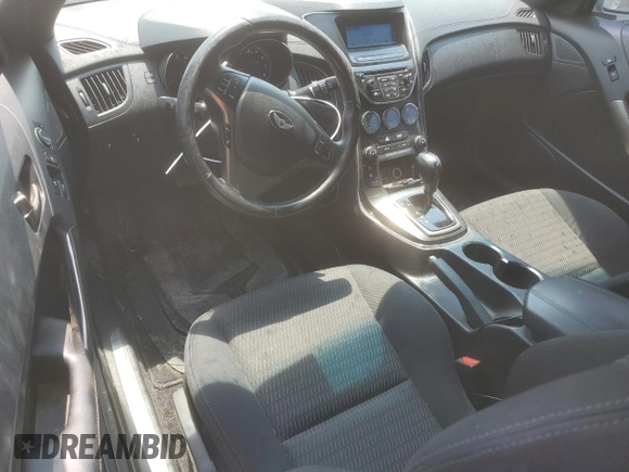 2013 Hyundai Genesis Coupe 2.0T with VIN KMHHT6KD9DU109502, listed as a Copart auction lot 65633444 with 98,387 mi miles and Salvage title. Bid and sale history available at DreamBid. Image 8.