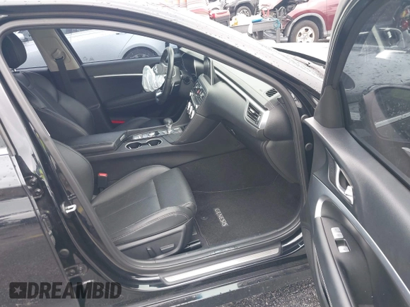 2021 Genesis G70 2.0T with VIN KMTG64LA8MU067129, listed as a IAAI auction lot 41364886 with 48,043 mi miles and . Bid and sale history available at DreamBid. Image 5.