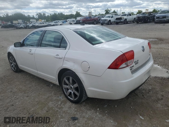 2010 Mercury Milan Premier with VIN 3MEHM0JA9AR665302, listed as a Copart auction lot 57094635 with 189,275 mi miles and Salvage title. Bid and sale history available at DreamBid. Image 2.