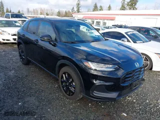2023 Honda HR-V Sport with VIN 3CZRZ2H55PM749693, listed as a IAAI auction lot 41651539 with 13,411 mi miles. Bid and sale history available at carsss.com. Image 1.