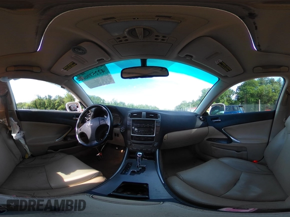 2007 Lexus IS 250 with VIN JTHBK262X72032149, listed as a IAAI auction lot 42253966 with 169,700 mi miles and . Bid and sale history available at DreamBid. Image 22.