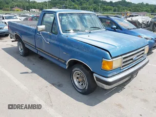 1991 Ford F-150 with VIN 1FTDF15Y6MPA18018, listed as a IAAI auction lot 42637567 with 81,088 mi miles and . Bid and sale history available at DreamBid. Image 1.